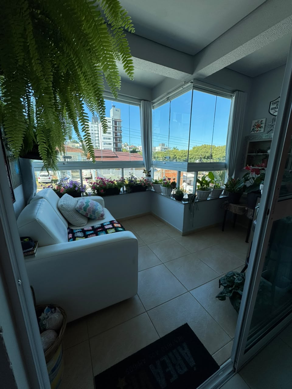 Sacada fechada com vista