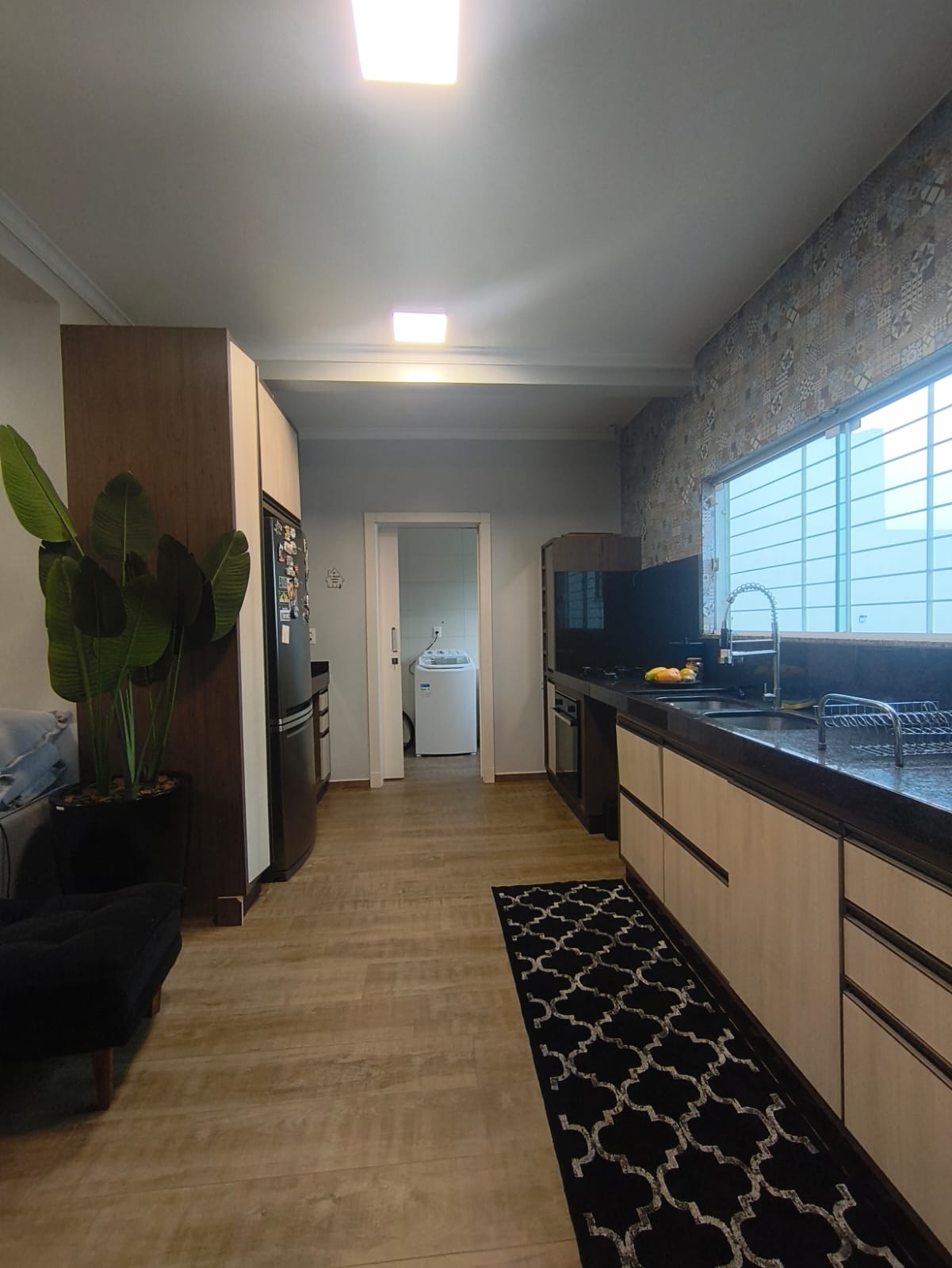 Cozinha mobiliada