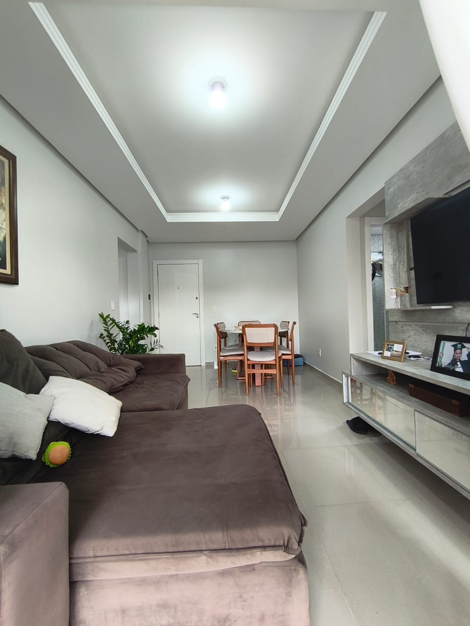 Sala de estar integrada