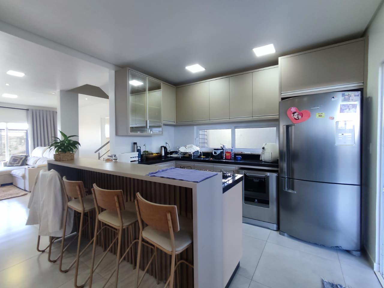 Cozinha com bancada